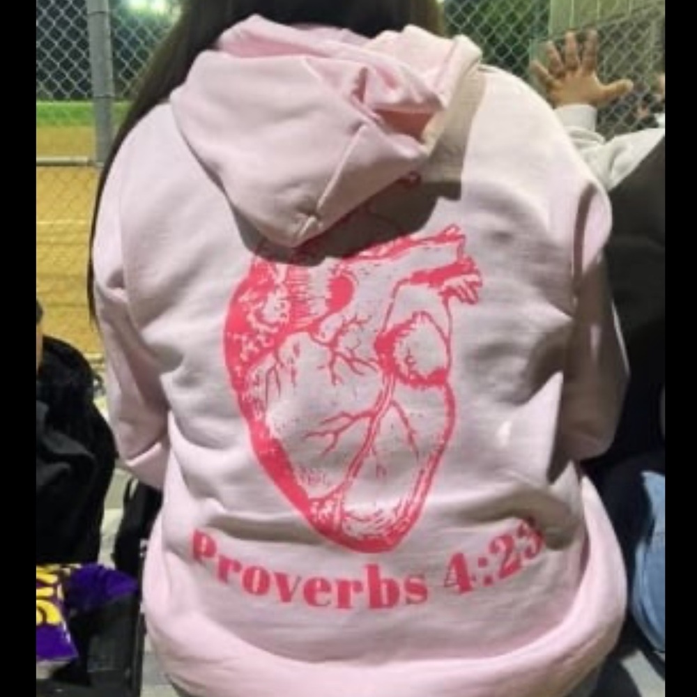 Proverbs 4:23 hoodie